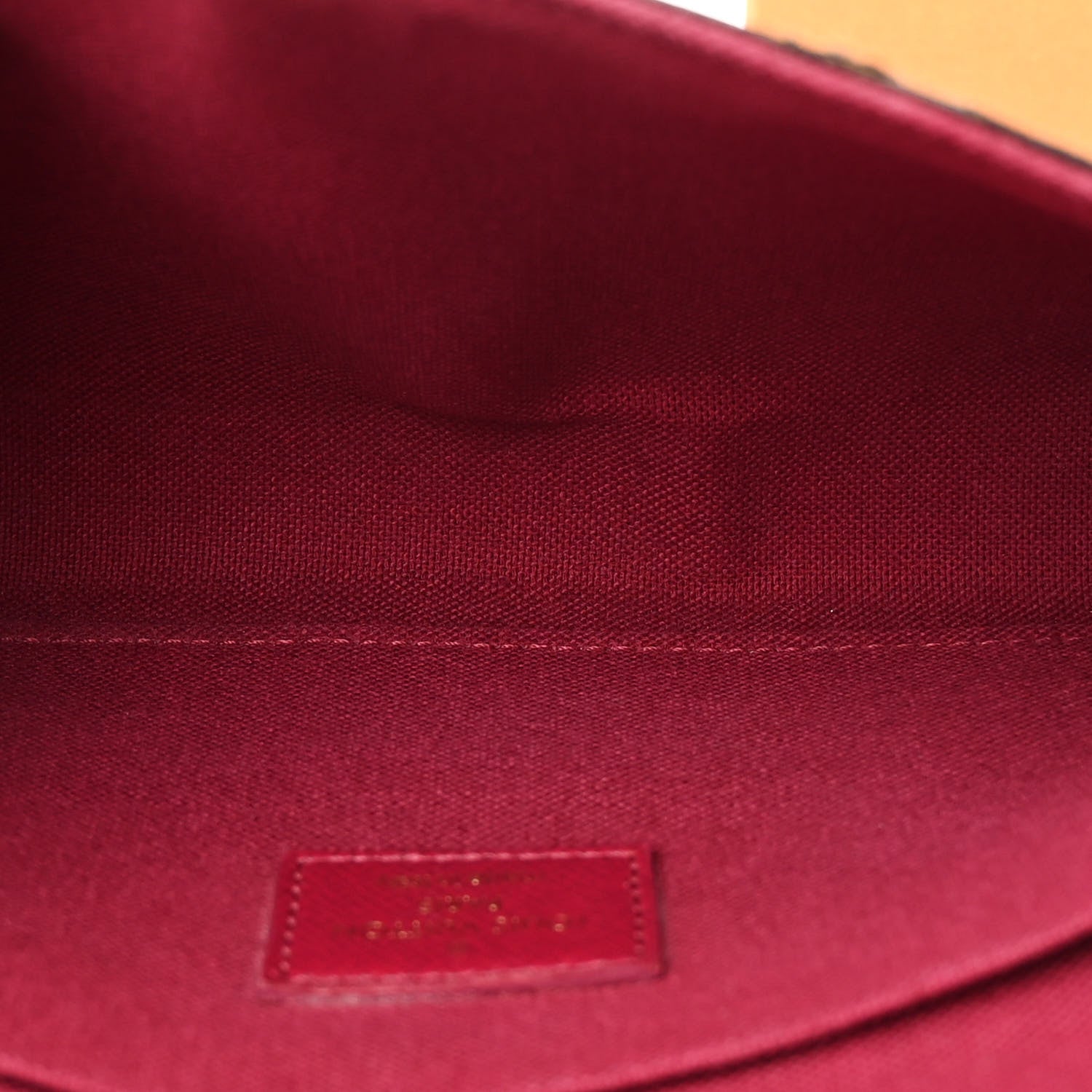 Louis Vuitton Monogram Pochette Felicie Chain Wallet Fuchsia 5 of 13