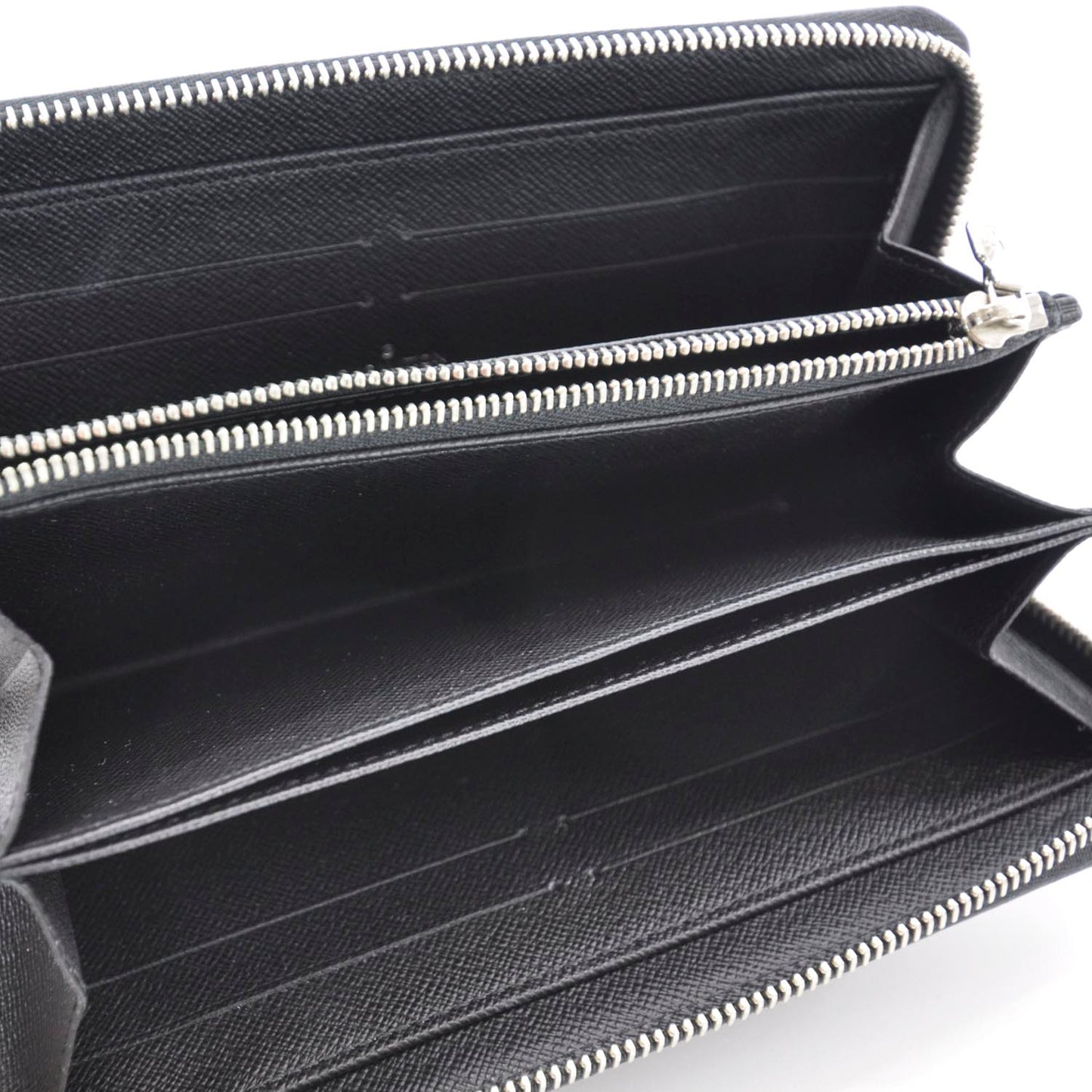 Epi Leather Zippy Wallet Black