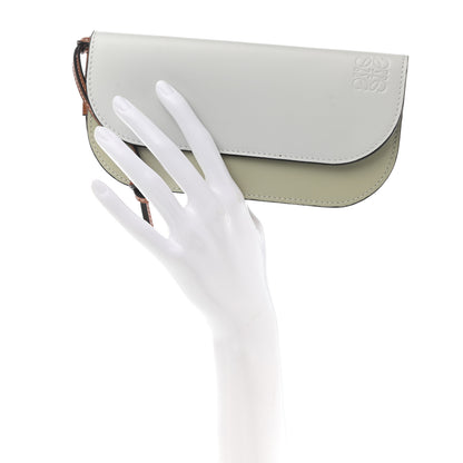 Loewe Smooth Calfskin Gate Continental Wallet Kaolin Sage 2 of 9