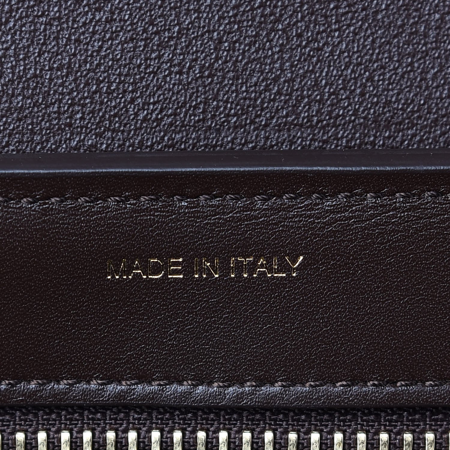 Celine Satin Baby Grained Calfskin Tri-Color Trapeze Tan 7 of 10