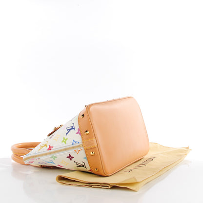 Louis Vuitton Monogram Multicolor Alma White 4 of 7