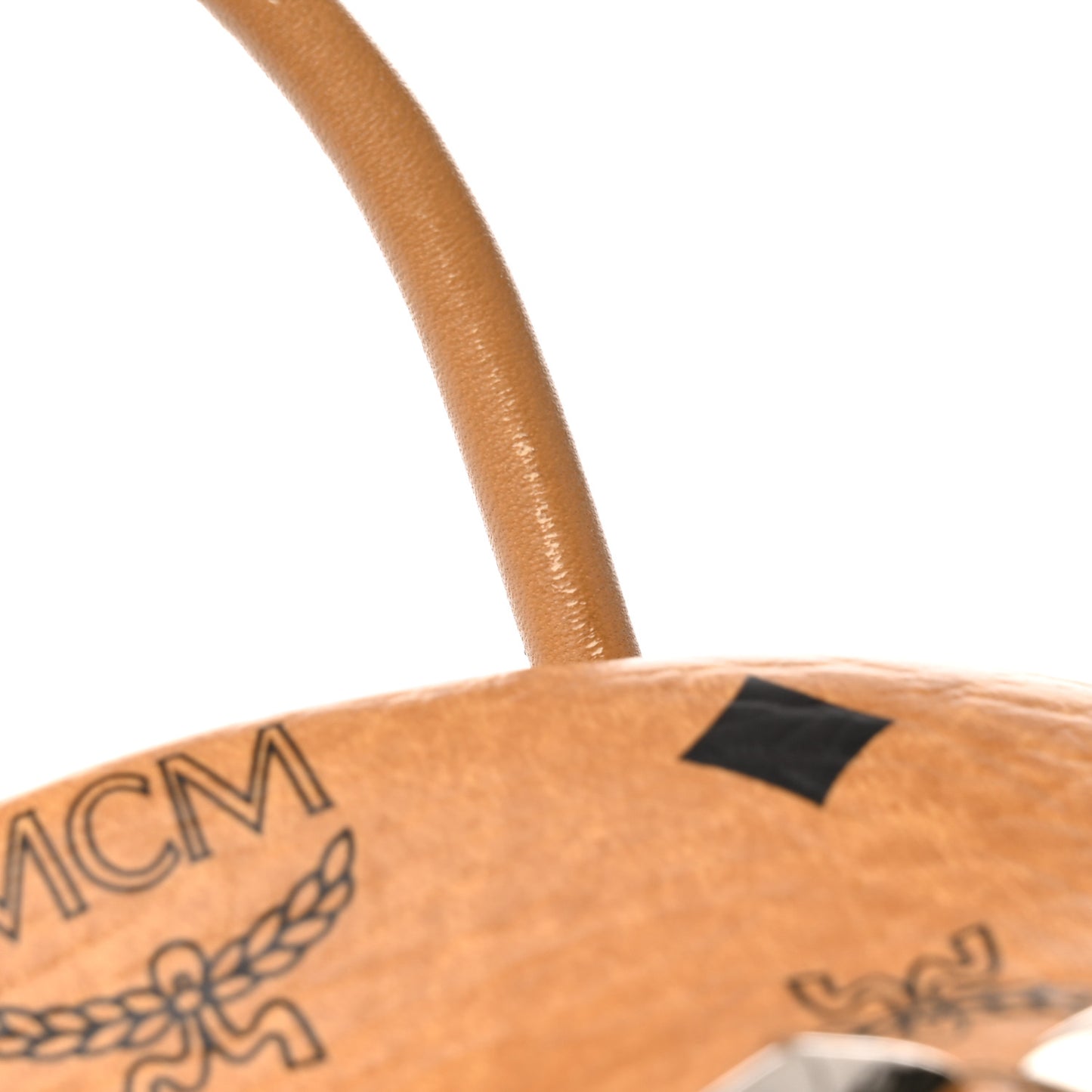 Visetos Crown Stud Medium Stark Backpack Cognac