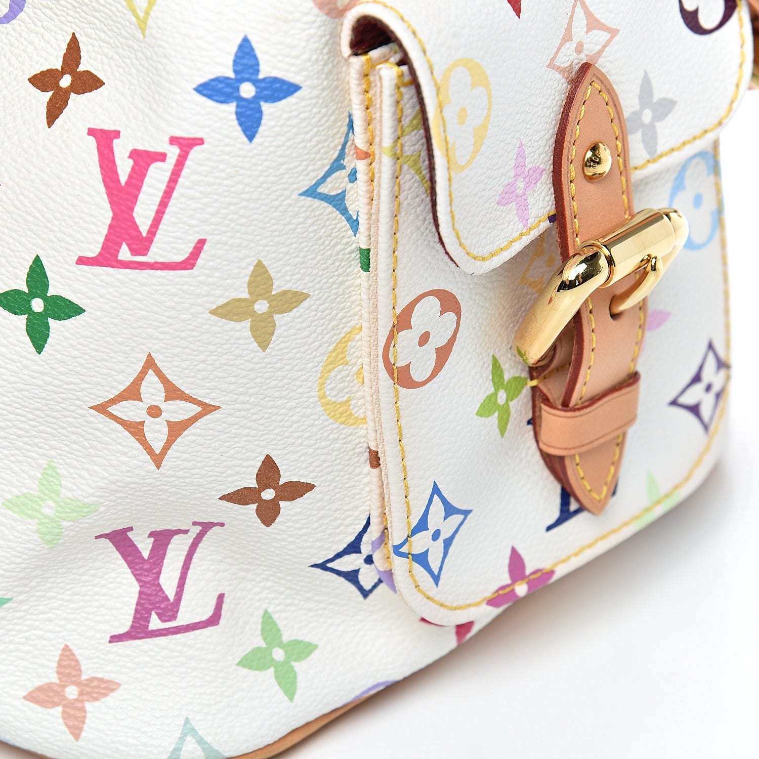 Louis Vuitton Monogram Multicolor Petit Noe White 13 of 16