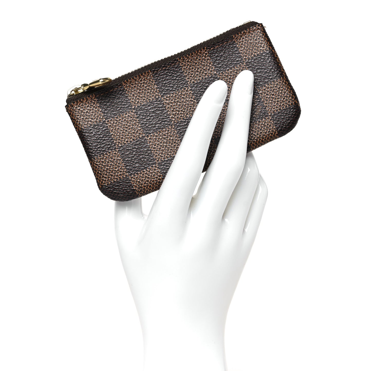 LOUIS VUITTON Damier Ebene Key Pouch