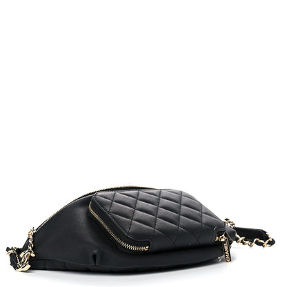 Chanel Caviar Quilted Business Affinity Waist Belt Bag Black 4 of 10