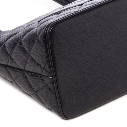 Chanel Caviar Quilted Medallion Tote Black 6 of 8