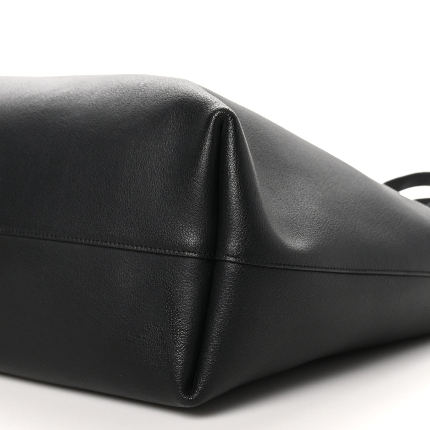 Saint Laurent Calfskin Large Shopping Tote Black 11 of 13
