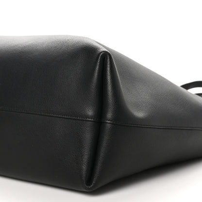 Saint Laurent Calfskin Large Shopping Tote Black 11 of 13
