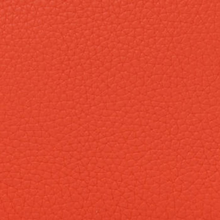 swatch of Orange Poppy in Taurillon Clemence FASHIONPHILE