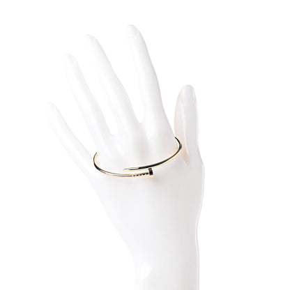 Cartier 18K Yellow Gold Small Juste Un Clou Bracelet 16 2 of 6