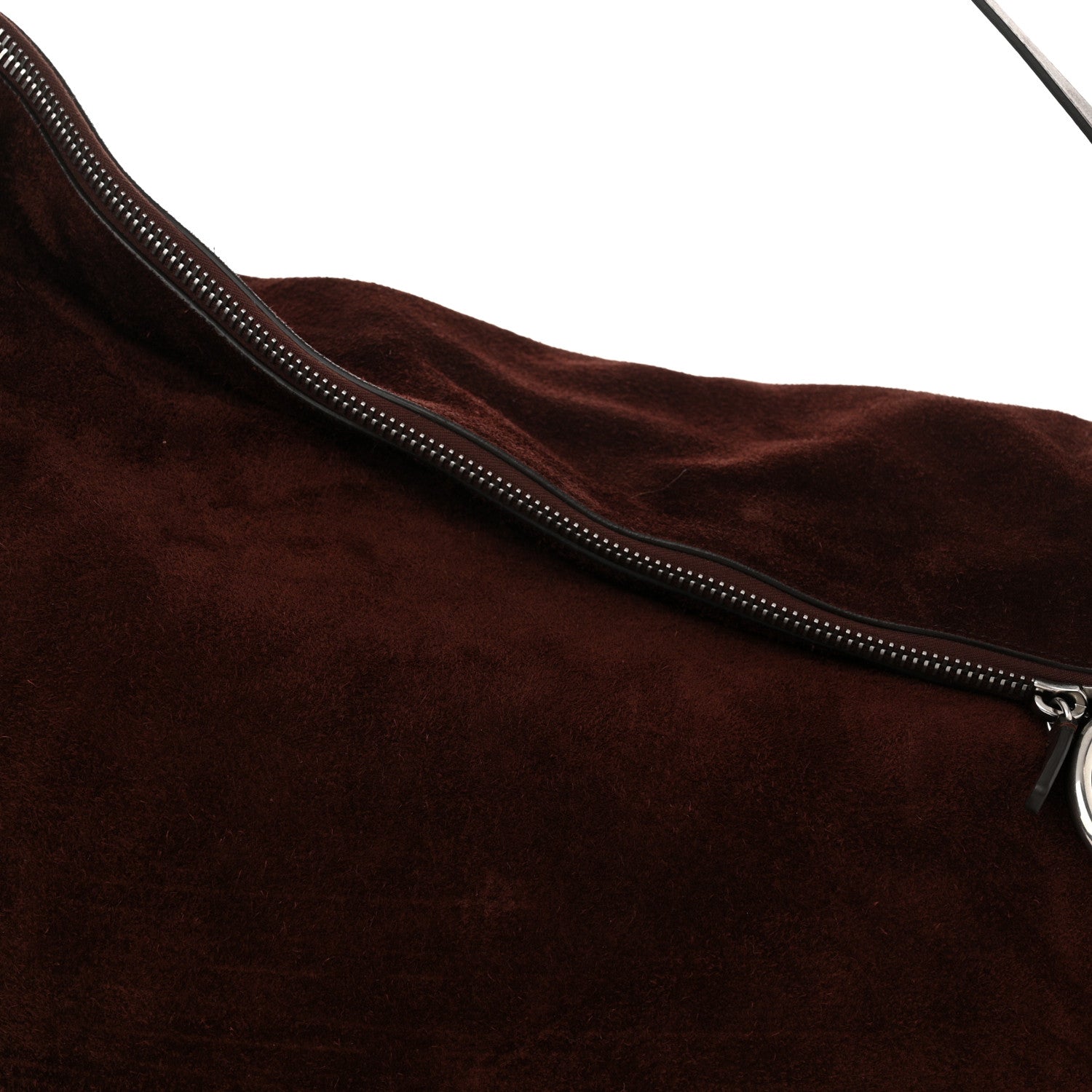 Burberry Suede Large Knight Bag Cocoa 7 of 10