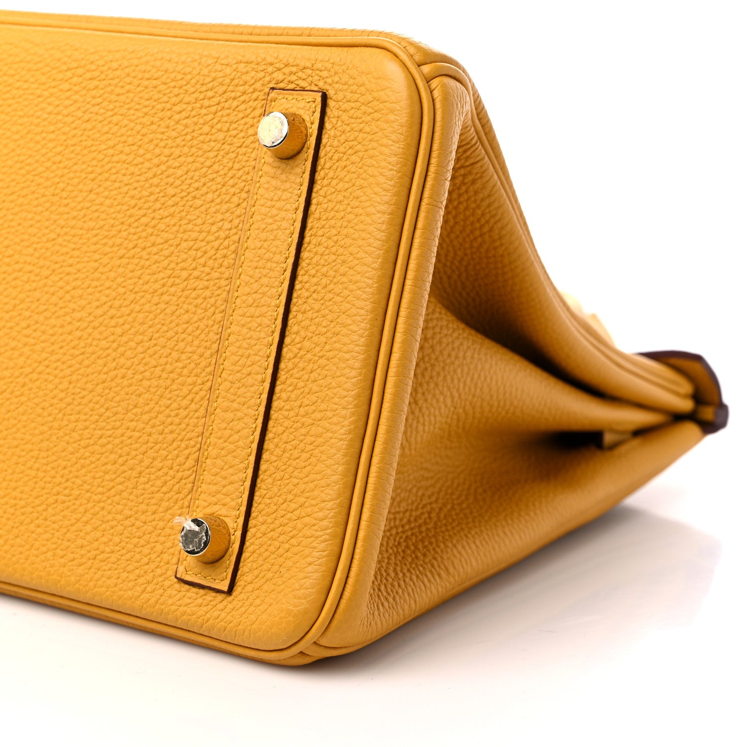 Hermes Togo BIRKIN 30 Jaune Ambre 9 of 9