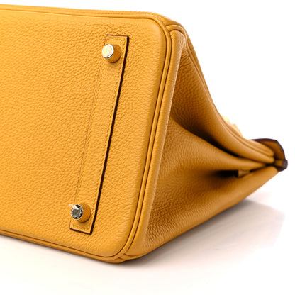 Hermes Togo BIRKIN 30 Jaune Ambre 9 of 9