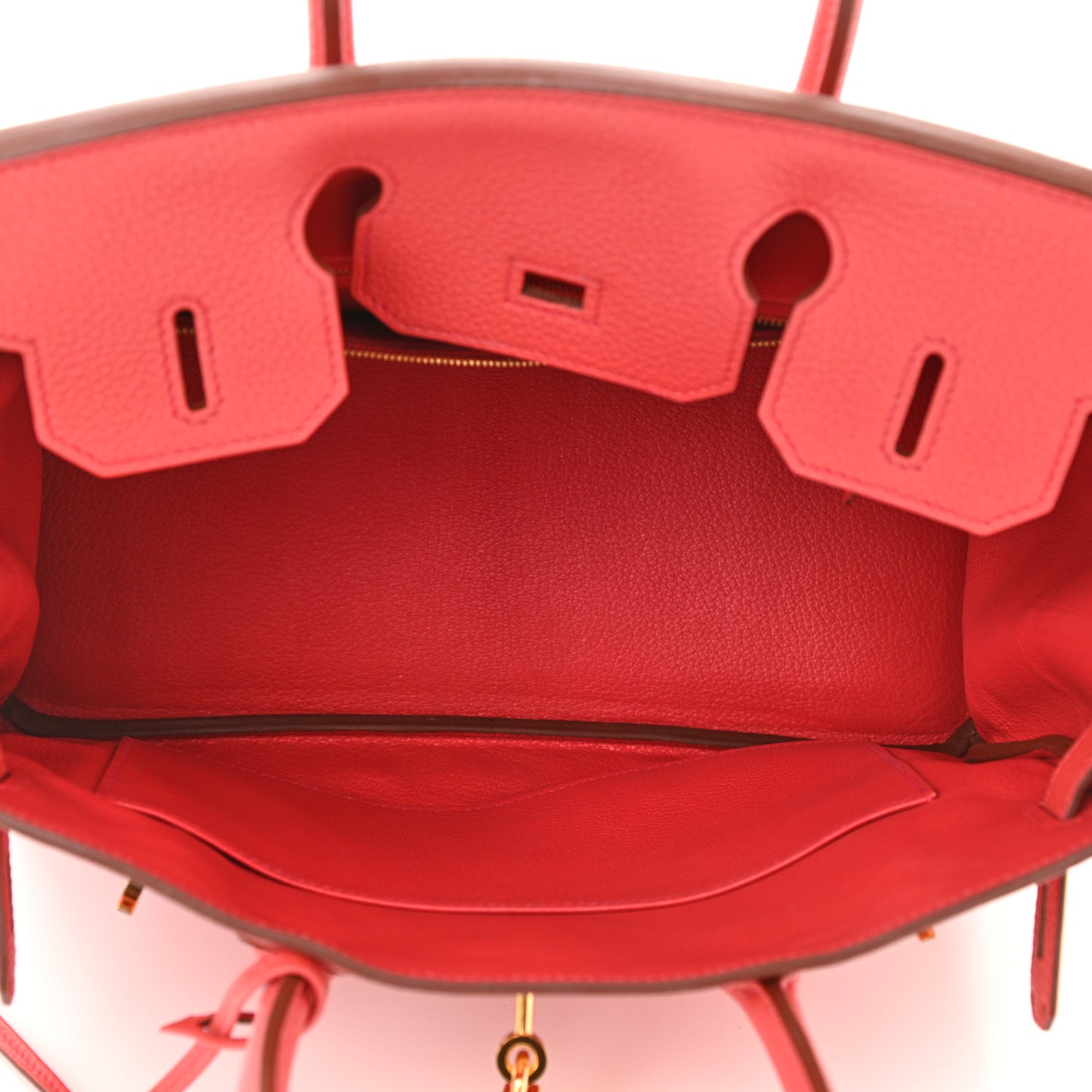 Togo Birkin 30 Rouge Pivoine