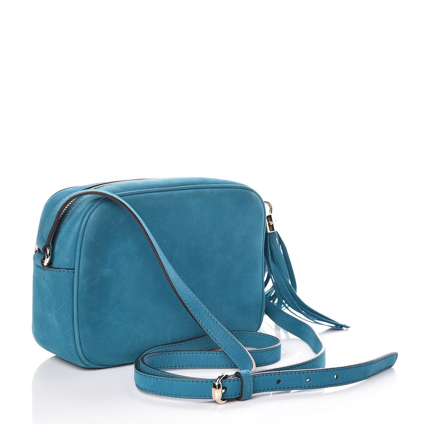 Vitello Range Small Soho Disco Bag Deep Cobalt