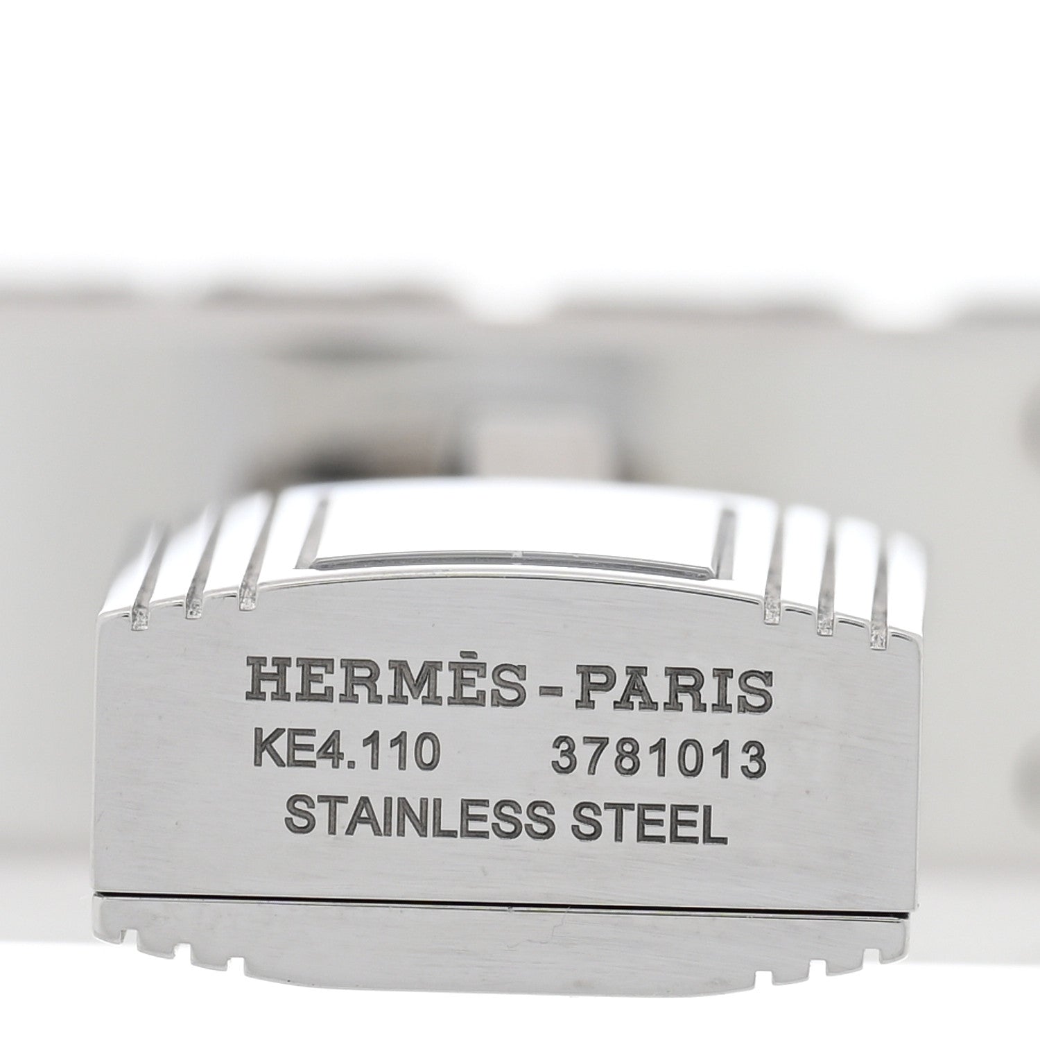 Hermes Stainless Steel 16mm Kelly Quartz Watch 4 of 6