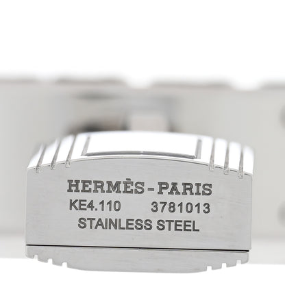 Hermes Stainless Steel 16mm Kelly Quartz Watch 4 of 6