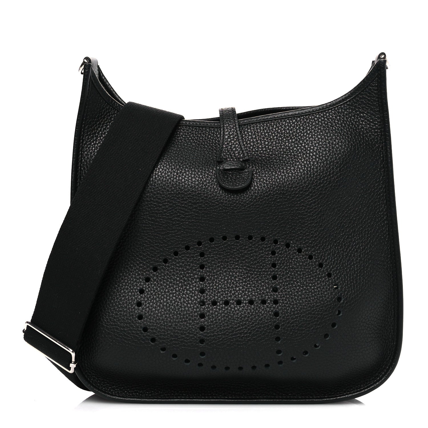 Hermes Taurillon Clemence Evelyne III PM Black 1 of 11