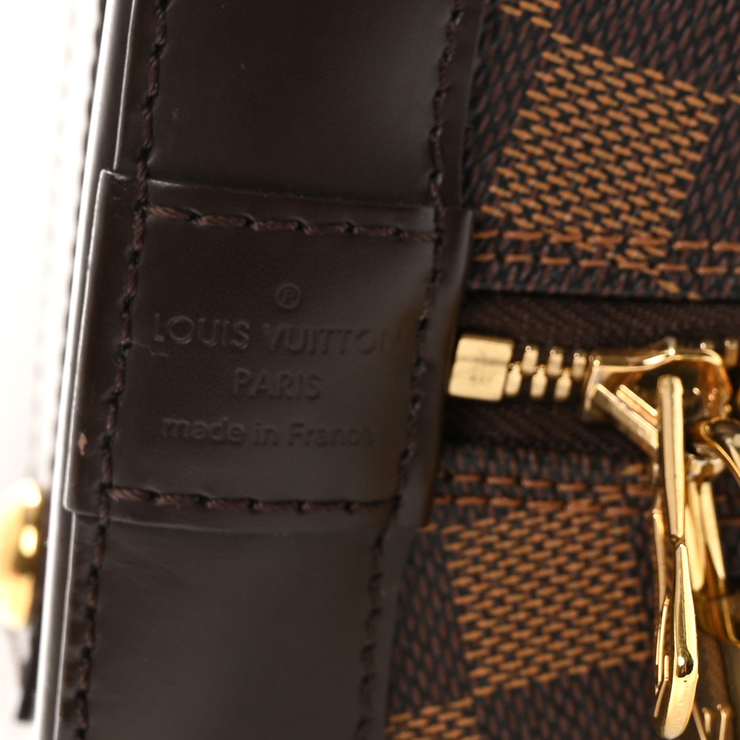 Louis Vuitton Damier Ebene Alma PM 6 of 9