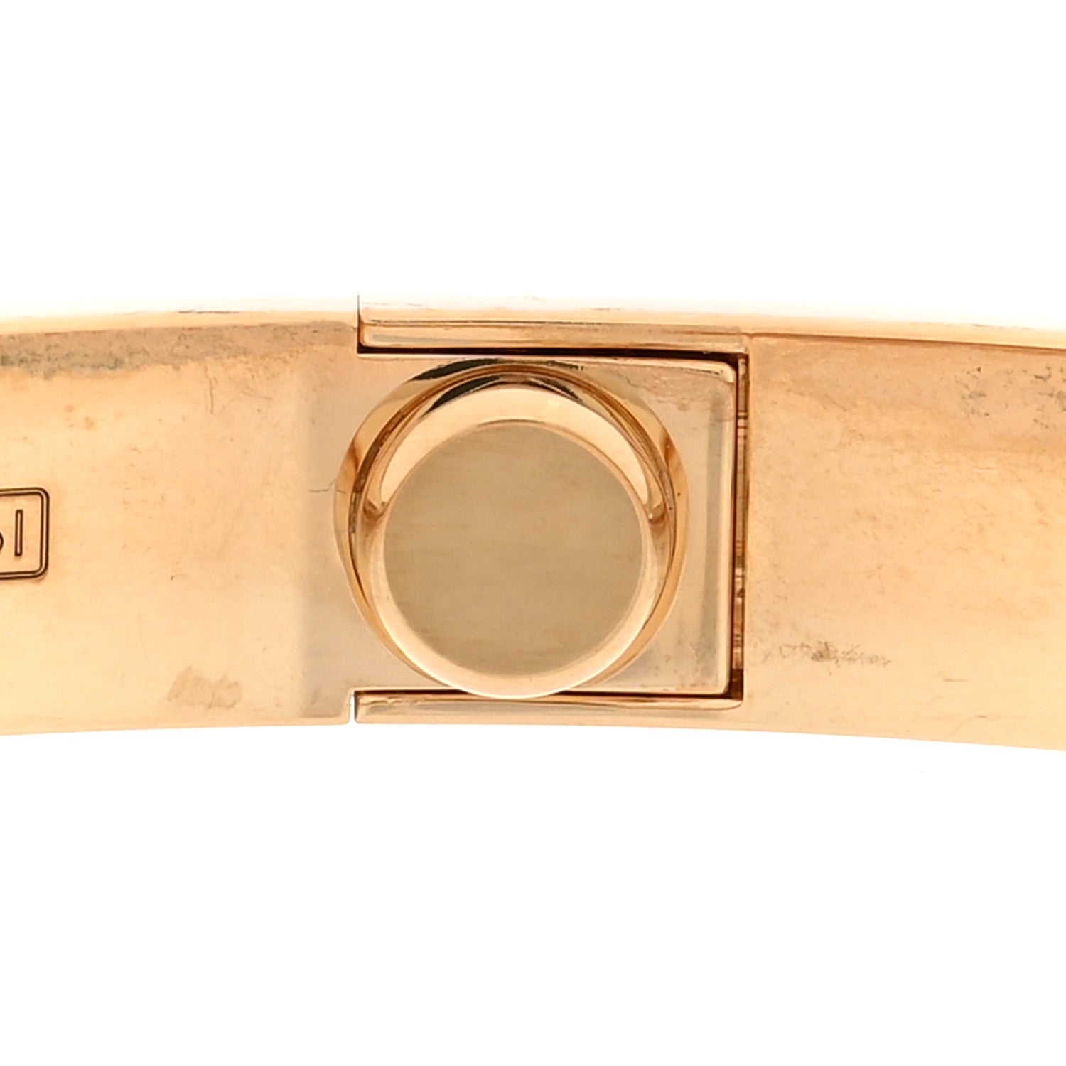 Cartier 18K Yellow Gold LOVE Bracelet 18 7 of 9