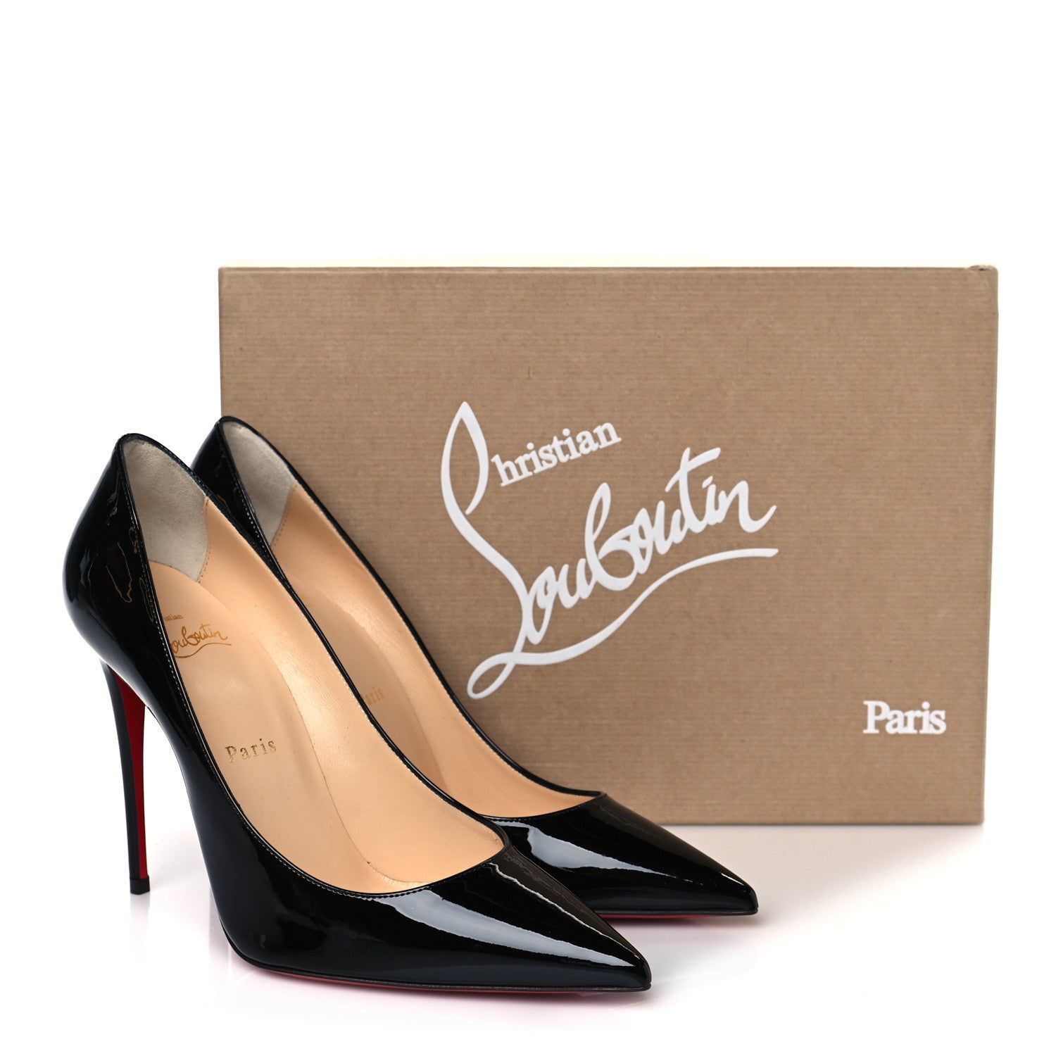Christian Louboutin Patent So Kate 100 Pumps 37.5 Black 8 of 8
