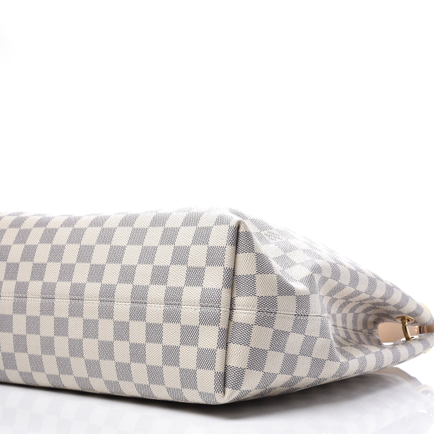 Louis Vuitton Damier Azur Graceful MM Rose Ballerine 6 of 11