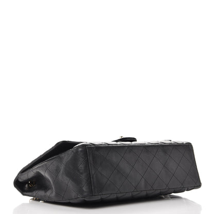 Chanel Lambskin Quilted Maxi Single Flap Black 5 of 14