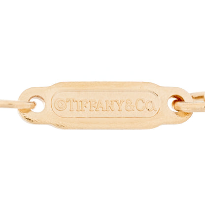 Tiffany 18K Rose Gold Tag Chain Bracelet 4 of 5