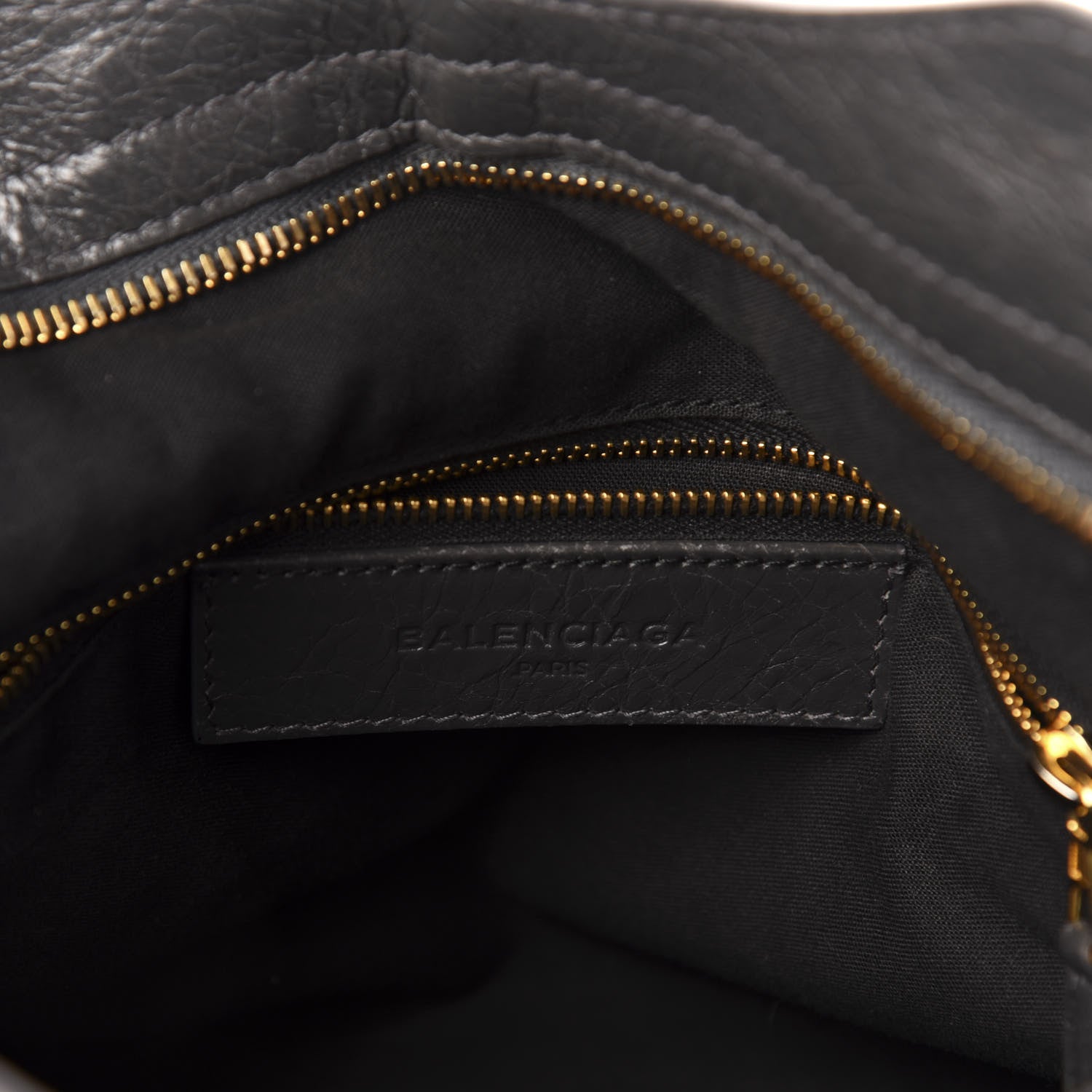 Balenciaga Agneau Giant 12 Gold Hardware Town Gris Fossile 7 of 12