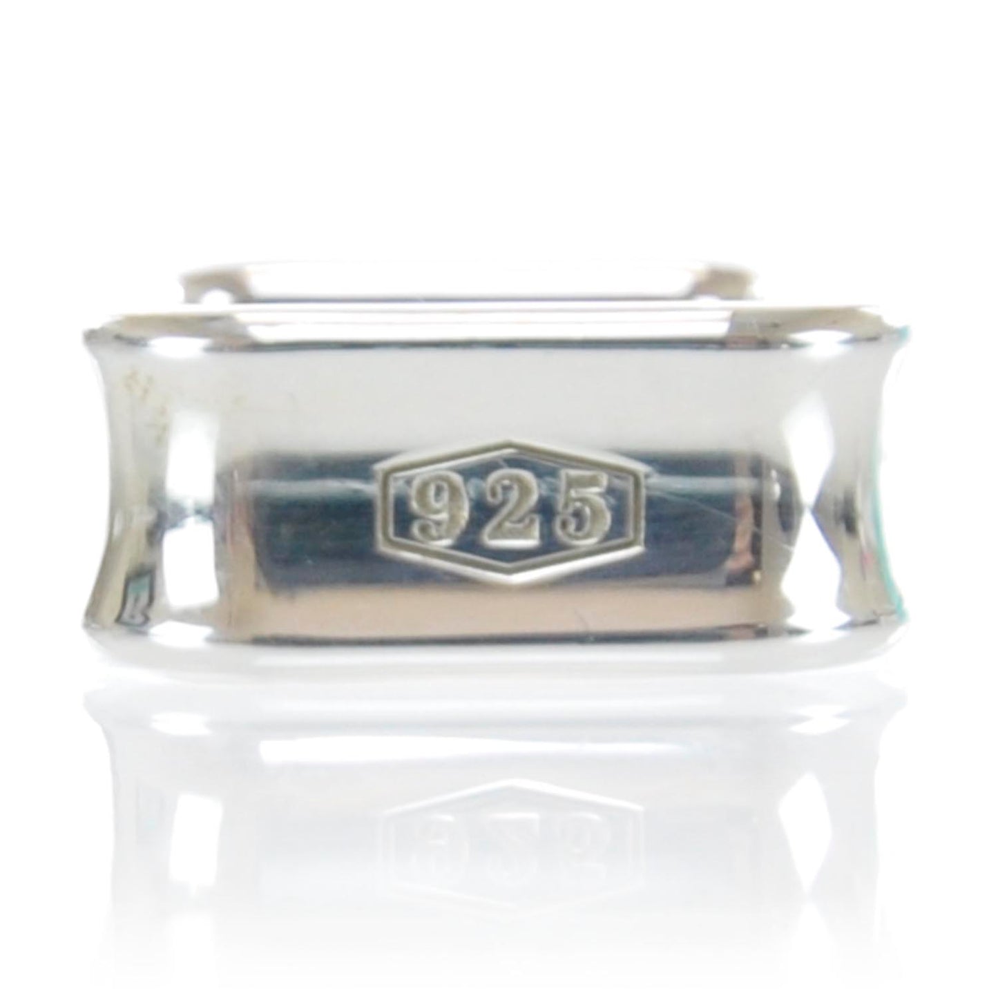 Sterling Silver 1837 Square Ring 5