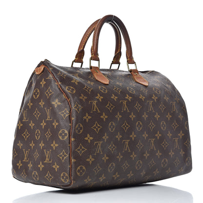 Louis Vuitton Monogram Speedy 35 3 of 27