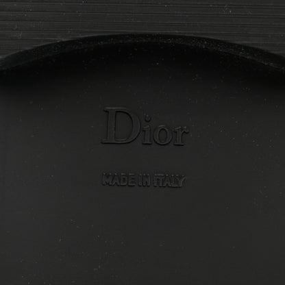 Christian Dior Brushed Calfskin Boy Loafers 35.5 Black White 6 of 9