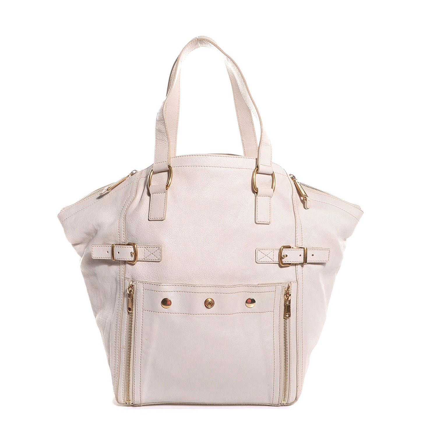 Leather Medium Downtown Ivory