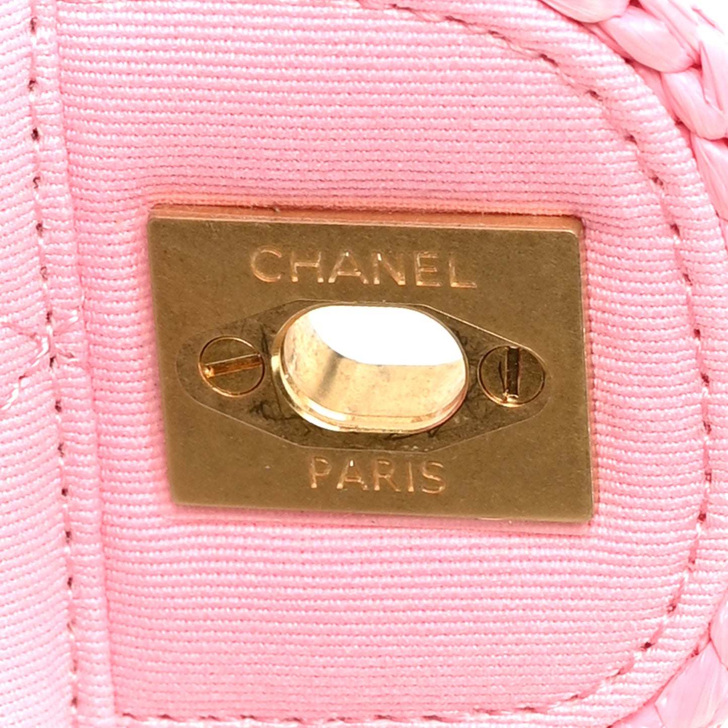 Raffia Small Dolce Raffia Flap Bag Pink