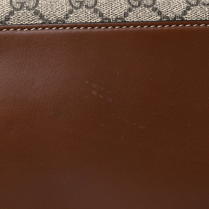 Gucci GG Supreme Monogram Large Linea A Hobo Light Brown 15 of 16