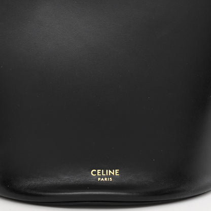 Celine Calfskin Crecy Bucket Bag Black 6 of 10