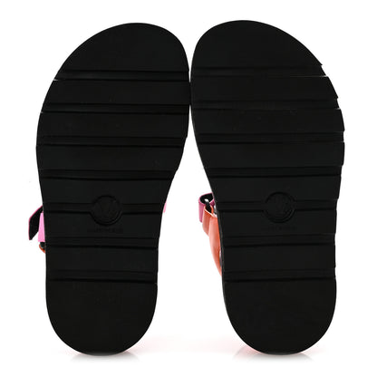 Louis Vuitton Calfskin Pool Pillow Flat Comfort Sandals 38 Rose Pop Pink 6 of 9