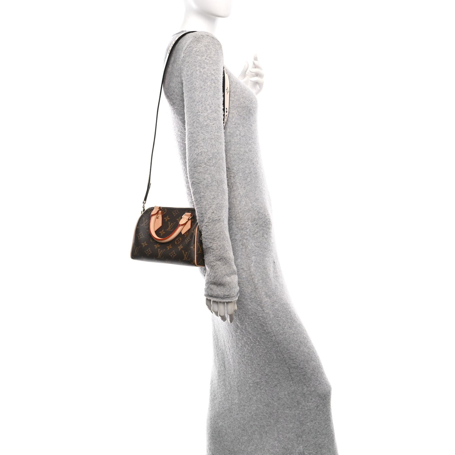 Monogram Speedy Bandouliere 20 Black