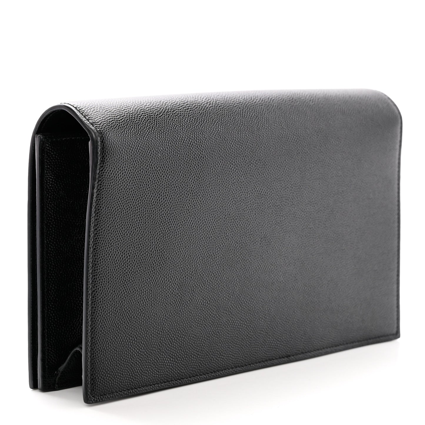 Grain De Poudre Classic Monogram Kate Clutch Black