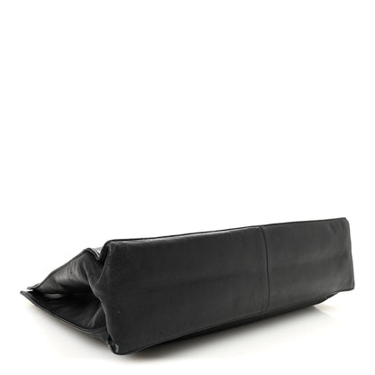 Chanel Lambskin CC Tote Black 4 of 10