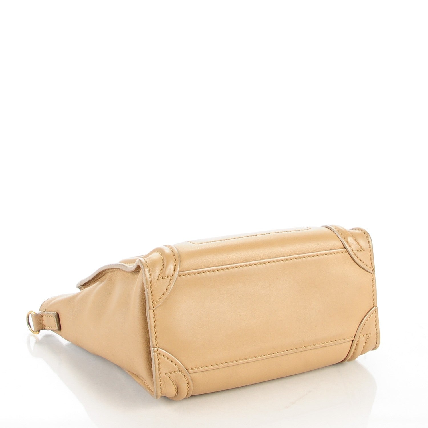 Celine Smooth Calfskin Nano Luggage Camel 4 of 7