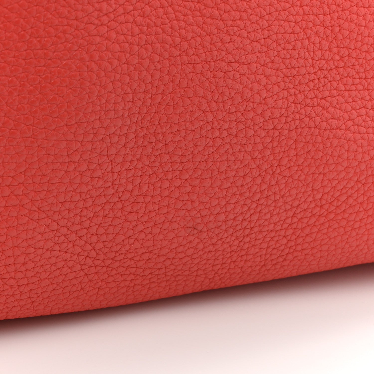 Hermes Taurillon Clemence Double Sens 45 Reversible Tote Rubis Bougainvillea 25 of 25
