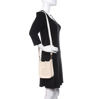 Hermes Taurillon Clemence Amazone Evelyne TPM Nata Craie 2 of 9