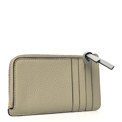 Loewe Soft Grained Calfskin Coin Card Holder Sage Green Dark Khaki Green 3 of 9
