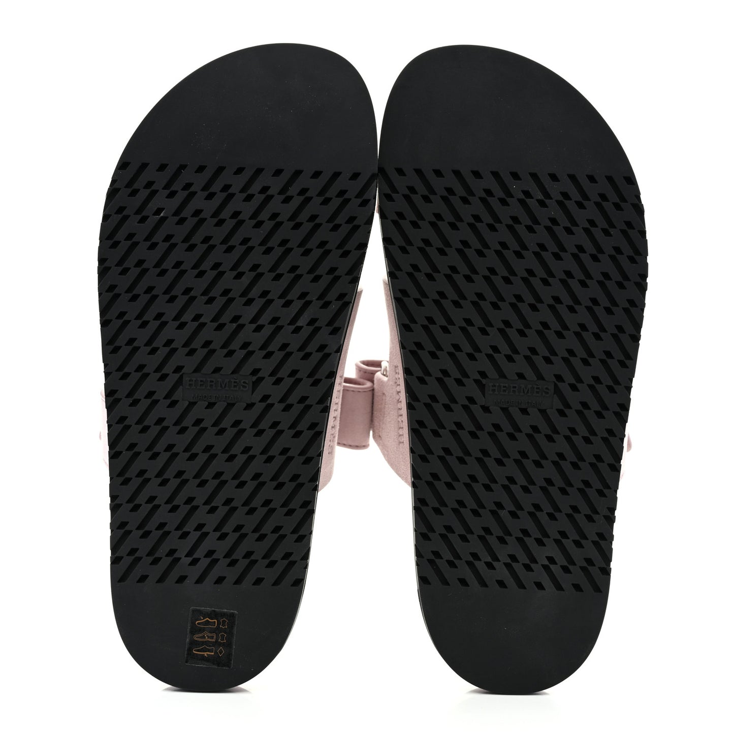 Suede Goatskin Womens Chypre Sandals 38.5 Rose Porcelaine
