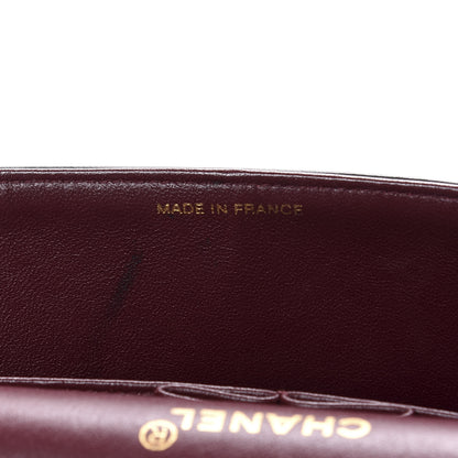 Chanel Lambskin Quilted Medium Double Flap Black 7 of 11