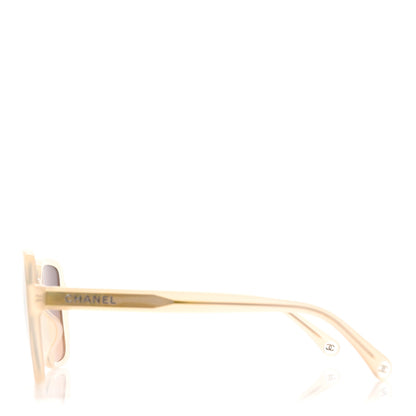 Chanel Acetate Square Sunglasses 5505 Light Brown 3 of 8