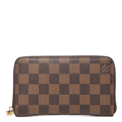 Louis Vuitton Damier Ebene Compact Zippy Wallet 1 of 7