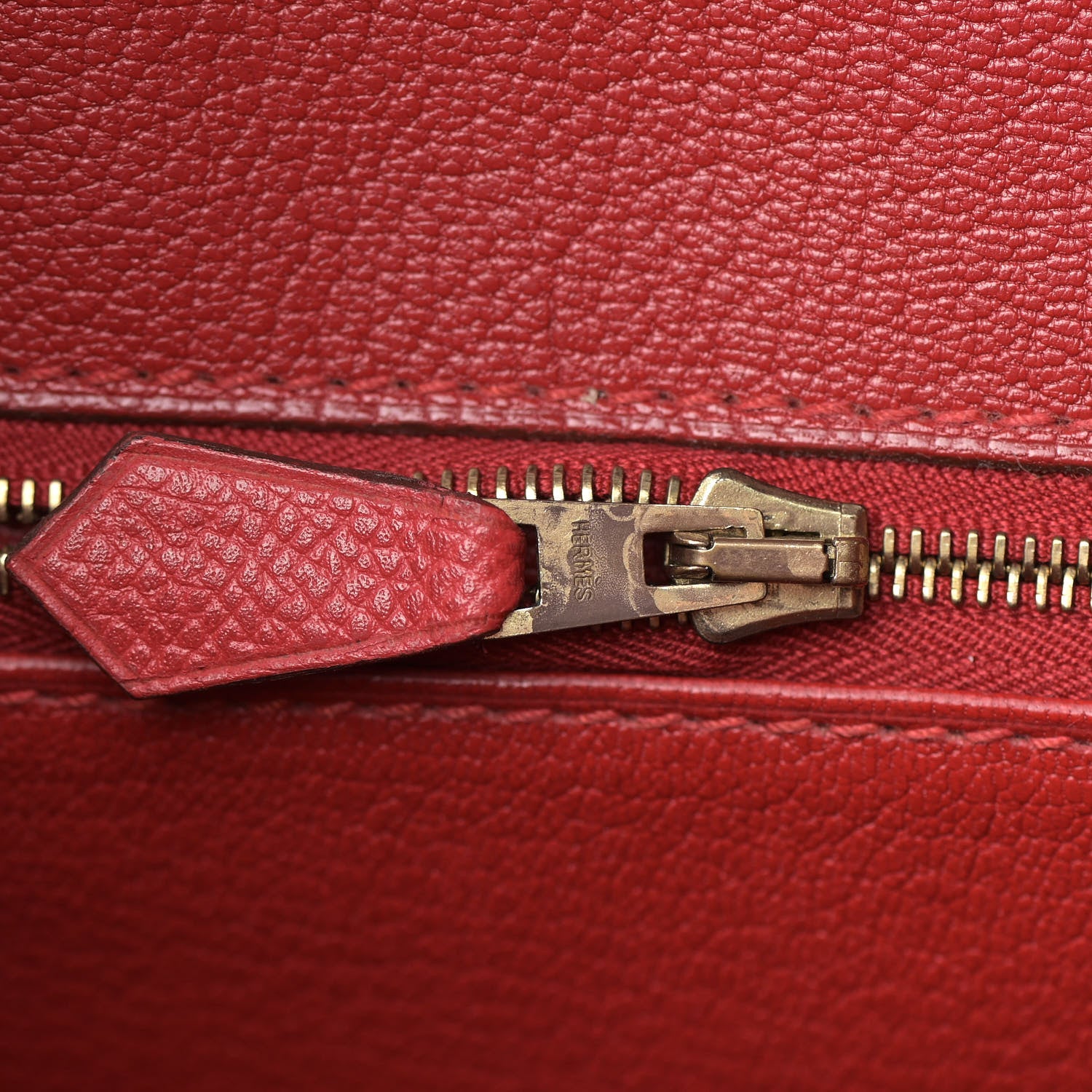 Hermes Epsom Birkin 35 Rouge Casaque 19 of 43