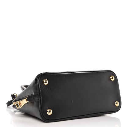 Prada Saffiano Lux Small Promenade Tote Black 4 of 6